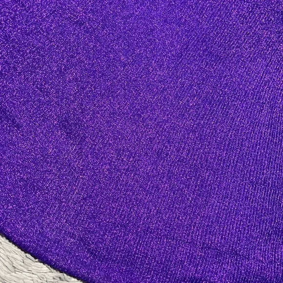 24.-🥰🥰ZARA Metallic Purple Cape Maxi Dress🥰🥰 - Picture 9 of 15